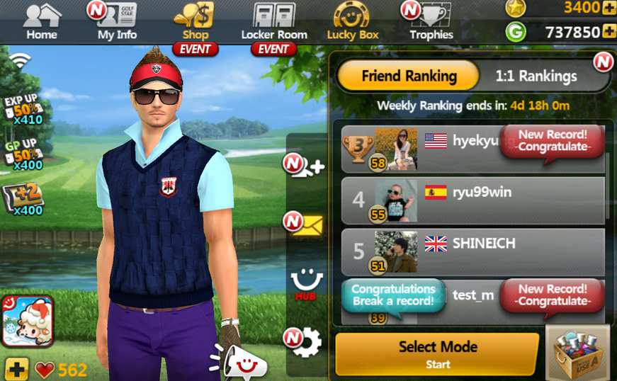 Free golf game app